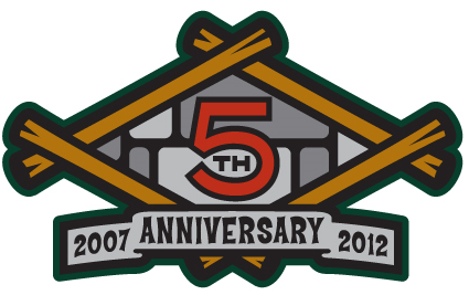 Great Lakes Loons 2012 Anniversary Logo v3 iron on transfers for clothing